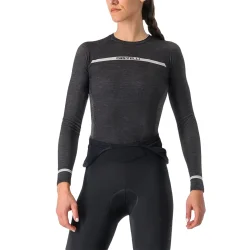 CASTELLI Maillot De Corps Merino Seamless W /Noir - CASTELLI