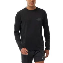 COMPRESSPORT Performance Ls Tshirt Night Running Squad /noir