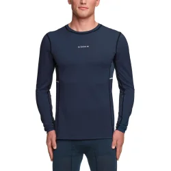 DAEHLIE Performance Wool Long Sleeve /marine - DAEHLIE