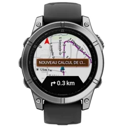 GARMIN Fenix E 47 mm Amoled /acier argent - GARMIN