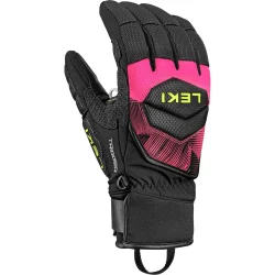 LEKI Gants Wc Core Tr Pink /noir neonpink neonyellow - LEKI