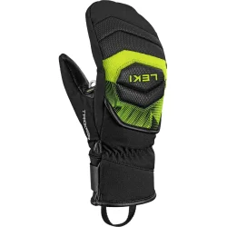 LEKI Moufles Wcr Core Tr Junior /noir neonyellow - LEKI