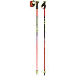 LEKI Venom Gs Tr /bright red violet neonyellow