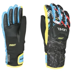 LEVEL Race Gants Junior /noir-jaune - LEVEL
