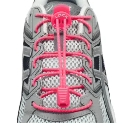 LOCK LACES Classic /hot pink