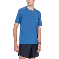 RONHILL Tech S/s tee /glacier ronhill rouge - RONHILL