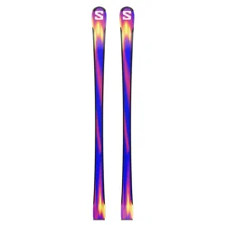 SALOMON S/lab equipe fis sl + fix icon rs 16 /race bleu/equipe rouge - SALOMON