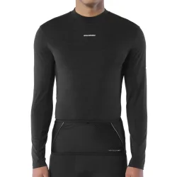 SALOMON Sense Merino Ls Tee /deep black - SALOMON