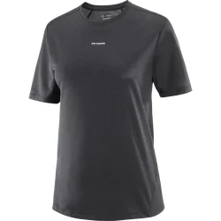 SALOMON SHKout Core Ss Tee W /deep noir - SALOMON