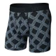 SAXX Brief Boxer Smooth Flex Light Compression /prestige check noir