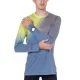 RONHILL Tech Golden Hour L/s tee /glacier merge