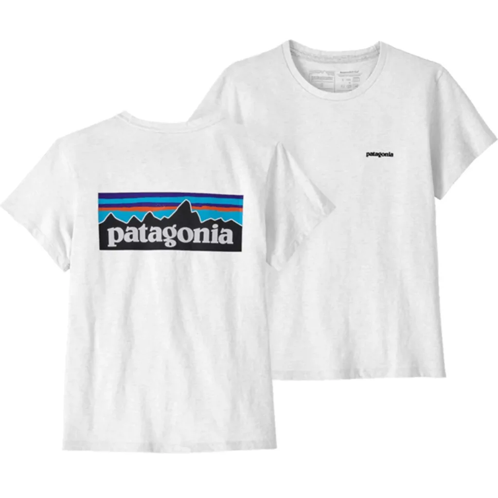 PATAGONIA P6 Logo Responsibili-Tee W /white