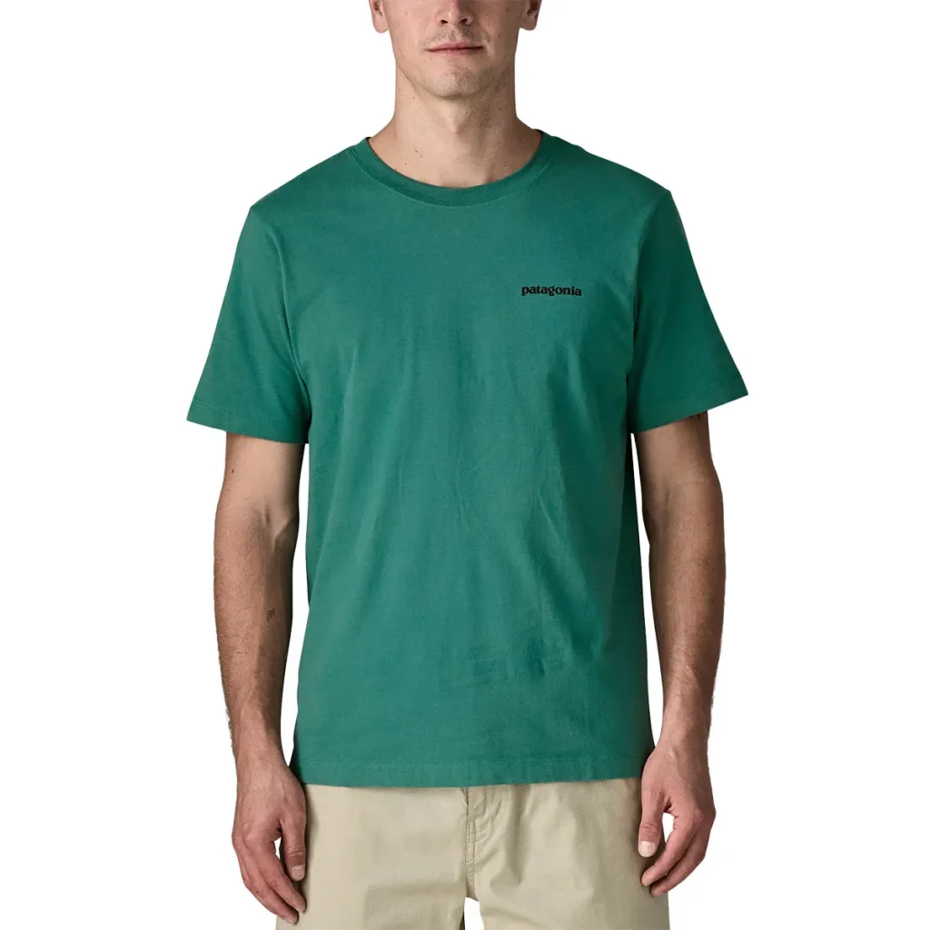 PATAGONIA P6 Logo T-Shirt /gem green