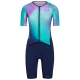 ORCA Athlex Aerosuit Femme /bleu motif