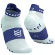 COMPRESSPORT Pro Racing Socks V4.0 Run Low /star blanc orient bleu