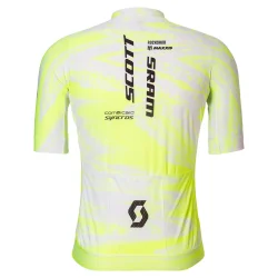SCOTT RC Pro Short-sleeve Men's Jersey /safety yellow white