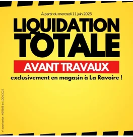 Liquidation Magasin